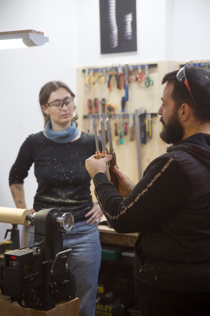 Curso de iniciación de torno en madera – 4 horas