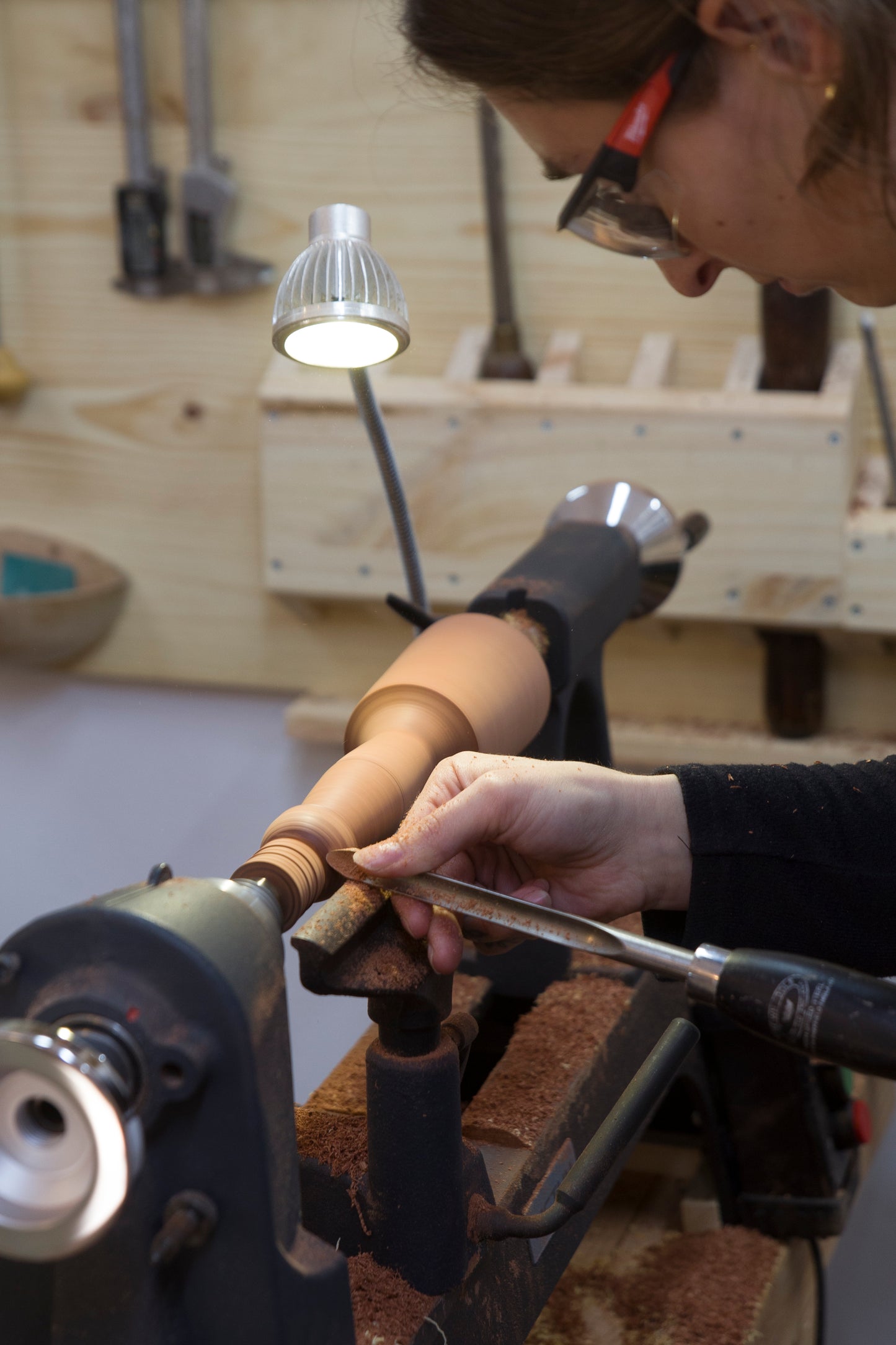 Curso de iniciación de torno en madera – 4 horas
