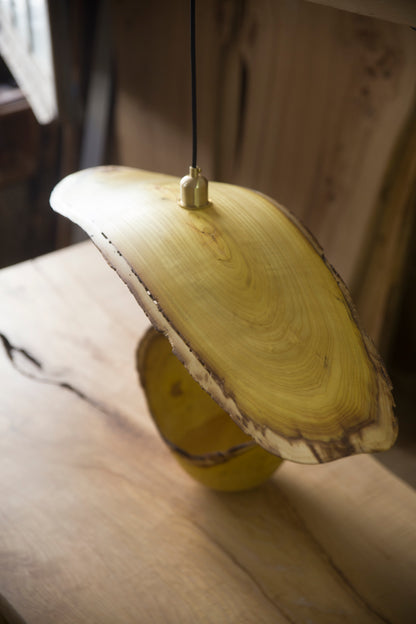 "Tramuntana" - Lámpara de techo de madera