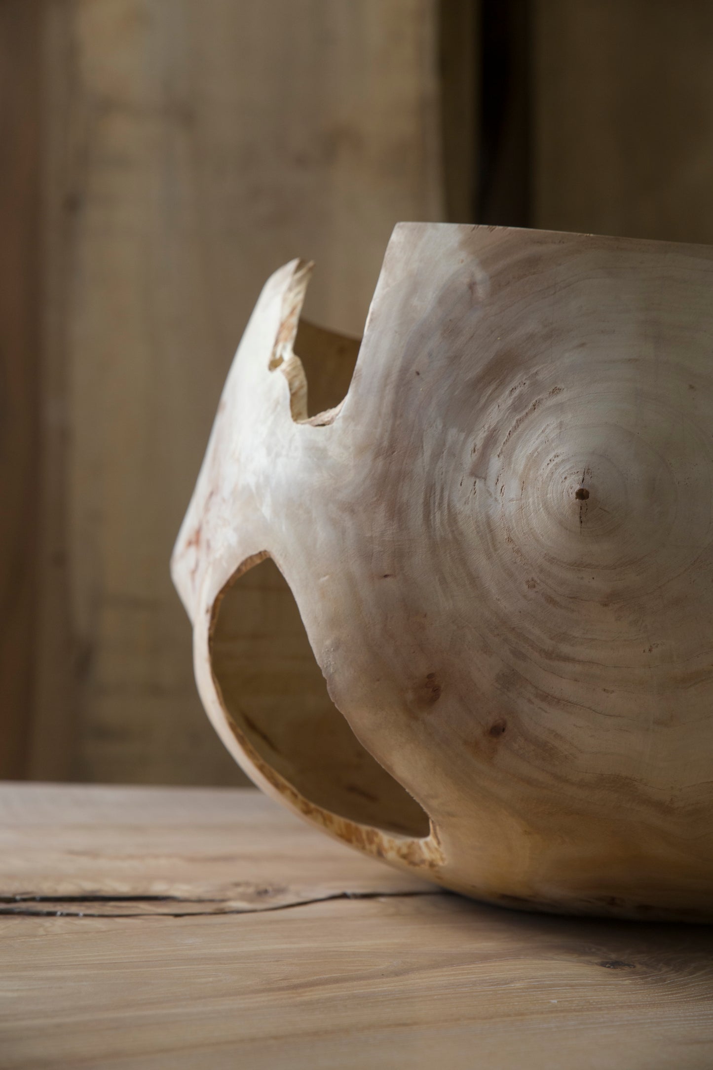 "Montserrat" - cuenco XXL decorativo de madera